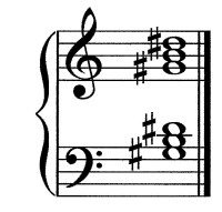 g sharp minor piano chord